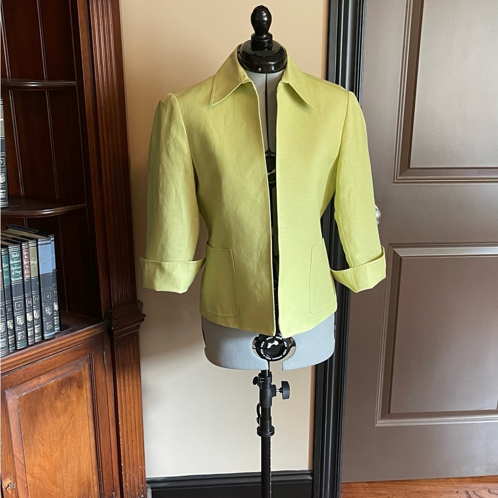 EUC Collection B Lime  Green Blazer